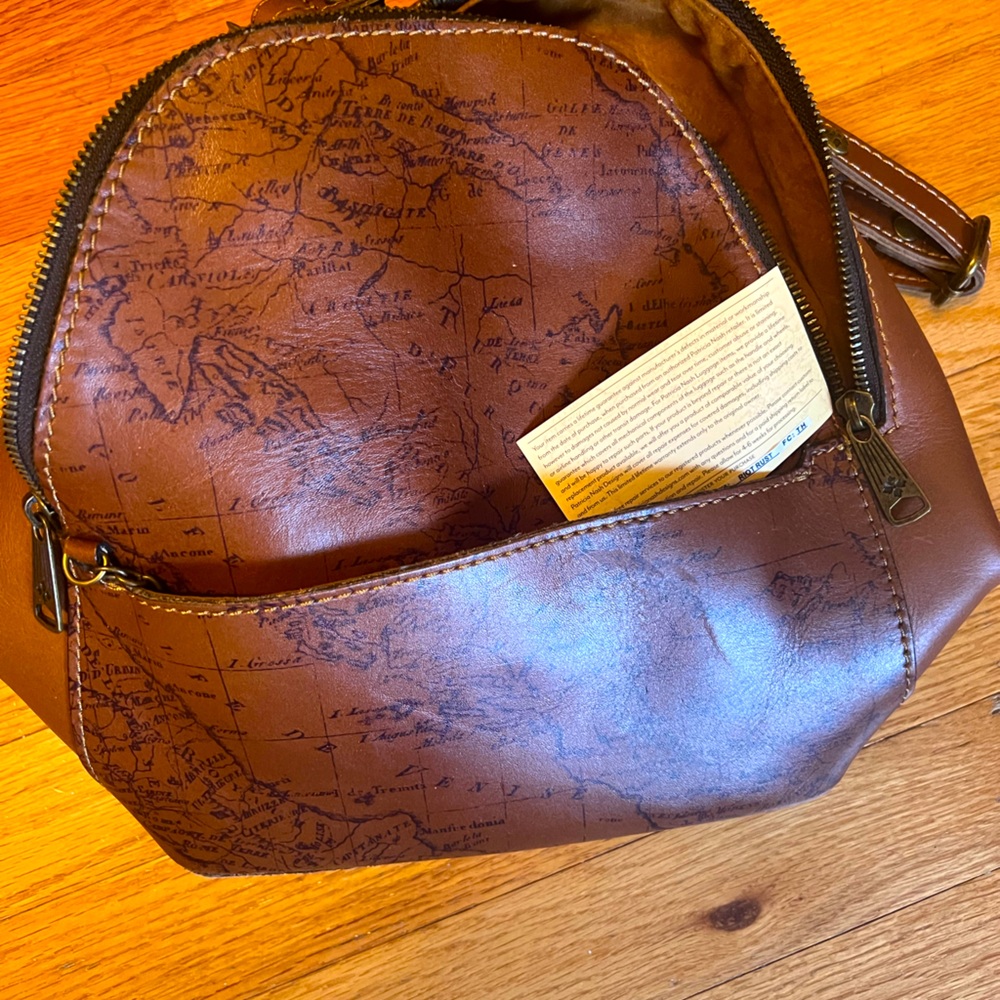 Patricia Nash Signature Maps Back Pack
